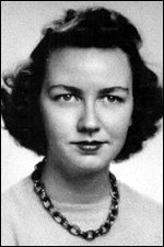 Photo of Mary Flannery O'Connor.