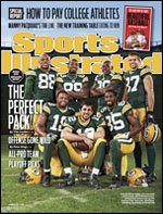 Photo of Sports Illustrated cover.