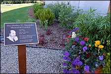 Photo of WMU's Haenicke Memorial Garden.