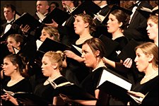Photo of WMU choirs.