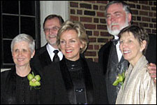 Photo of Dunns, Gov. Granholm and Merrions at Guvvy Awards.