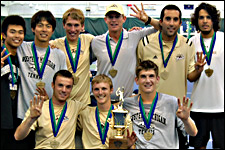 Photo of 2009 WMU men's tennis team.